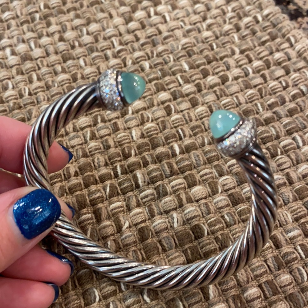 DAVID YURMAN ✨🩵HP🩵✨ 7mm Cable Cuff - Authentic - Picture 11 of 16